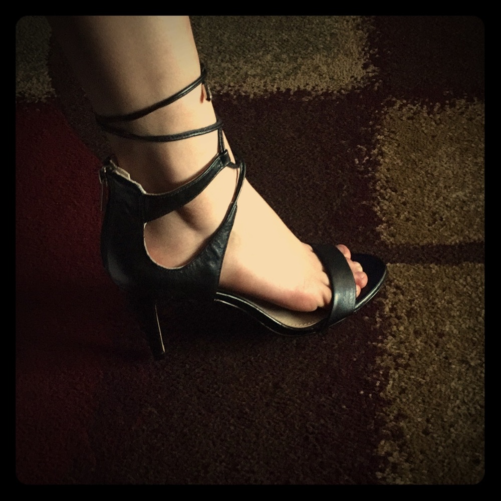 Black heels